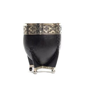 Mate Imperial Clásico con Base - Virola de Alpaca Lisa