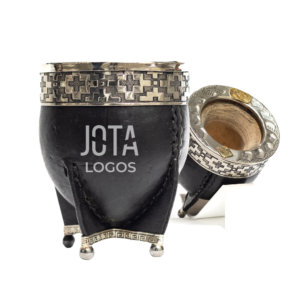 Mate Imperial Clásico con Base - Virola de Alpaca Cincelada