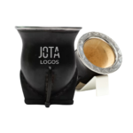 Mate Camionero Virola de Acero Cincelada